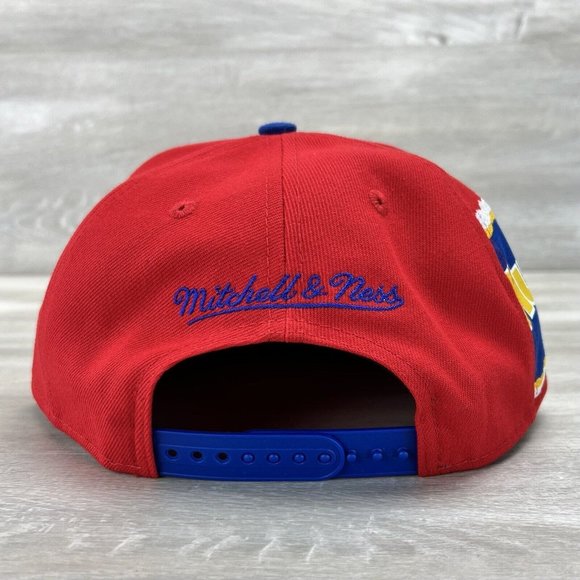 Denver Nuggets Mitchell & Ness NBA Jumbotron Snapback HWC Hardwood Classics Hat - Picture 3 of 12